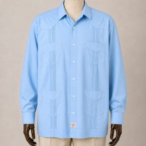 CAMISA GUAYABERA  (TALLA GRANDE)