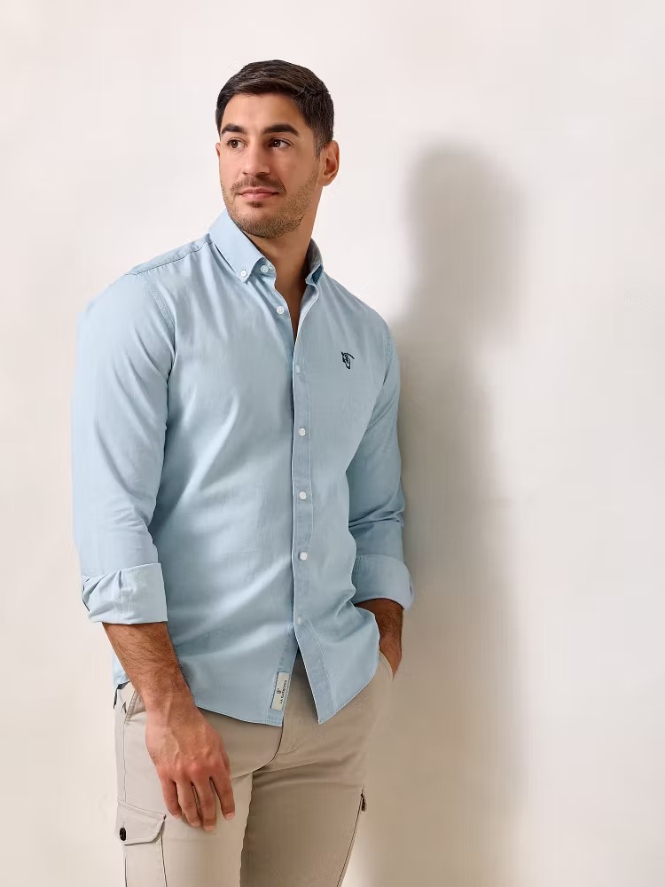 CAMISA DENIM CELESTE - Imagen 4