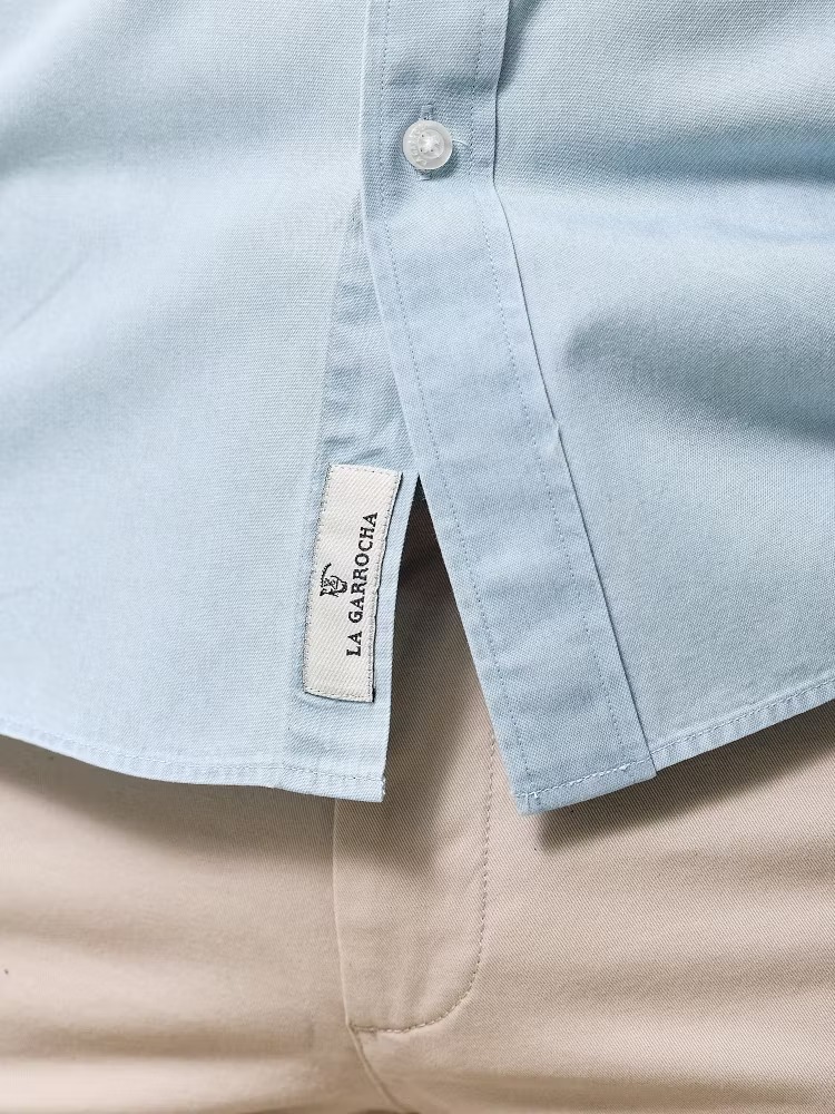 CAMISA DENIM CELESTE - Imagen 6