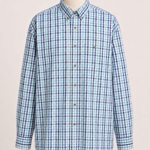 CAMISA DAVO CUADROS (TALLA GRANDE )