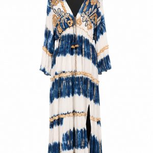 VESTIDO BOHO LARGO TIE-DYE