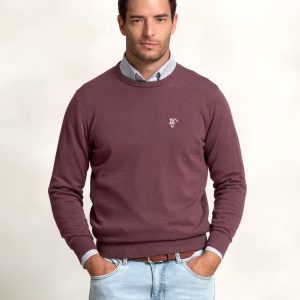 JERSEY CUELLO CAJA / MALVA