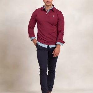 POLO BASICO / BURGUNDY