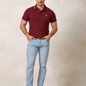 POLO EQUESTRIAN BURGUNDY