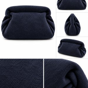 BOLSO DE MANO TIPO CLUTCH TIPO NUBE