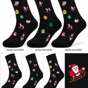 PACK 4 CALCETINES NAVIDAD