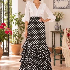 FALDA FLAMENCA LUNAR