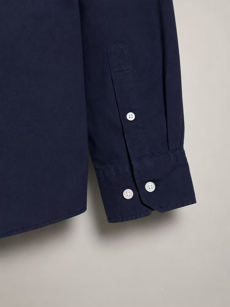 CAMISA GARMENT DYED / MARINO - Imagen 8
