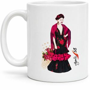 TAZAS AJOLI 58 - COLECCION FLAMENCA