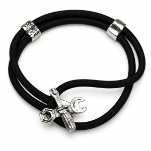 PULSERA PLATA ELECTRICISTA