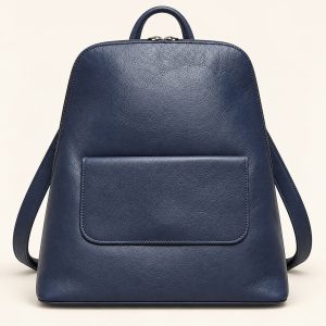MOCHILA NAPA CREMALLERA AZUL