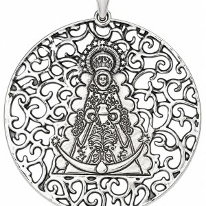 MEDALLA CALADA VIRGEN DEL ROCÍO