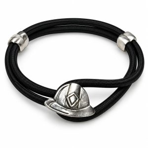 PULSERA DE PLATA BOMBERO
